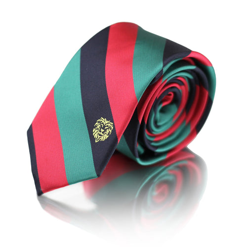 African Nations Red/Black/Green Tie