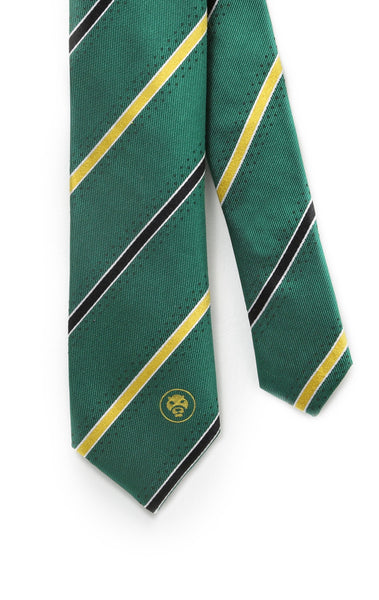 African Nations Green/Yellow Tie