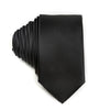 Black Satin Tie