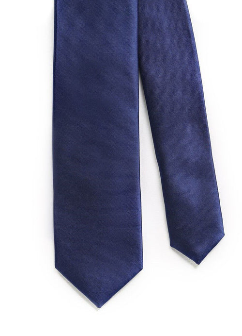 Blue Satin Tie