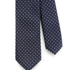 Navy Blue/White Pin-Dot Tie