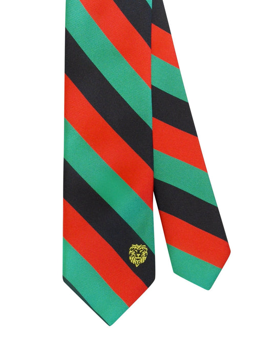 African Nations Red/Black/Green Tie